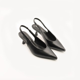 STILETTO ELASTICA NEGRO MATE