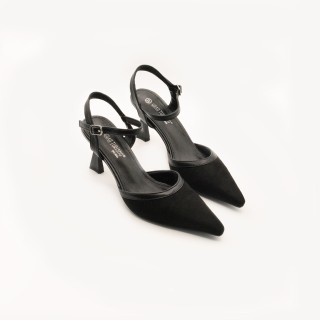 VITTORIA CHANEL CON TRABILLA NEGRO GAMUZA