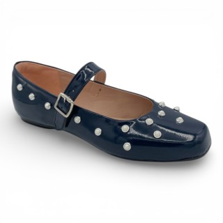 AGATHA CON PERLAS AZUL