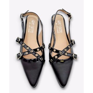 GLAM CORREAS CRUZADAS OJETES